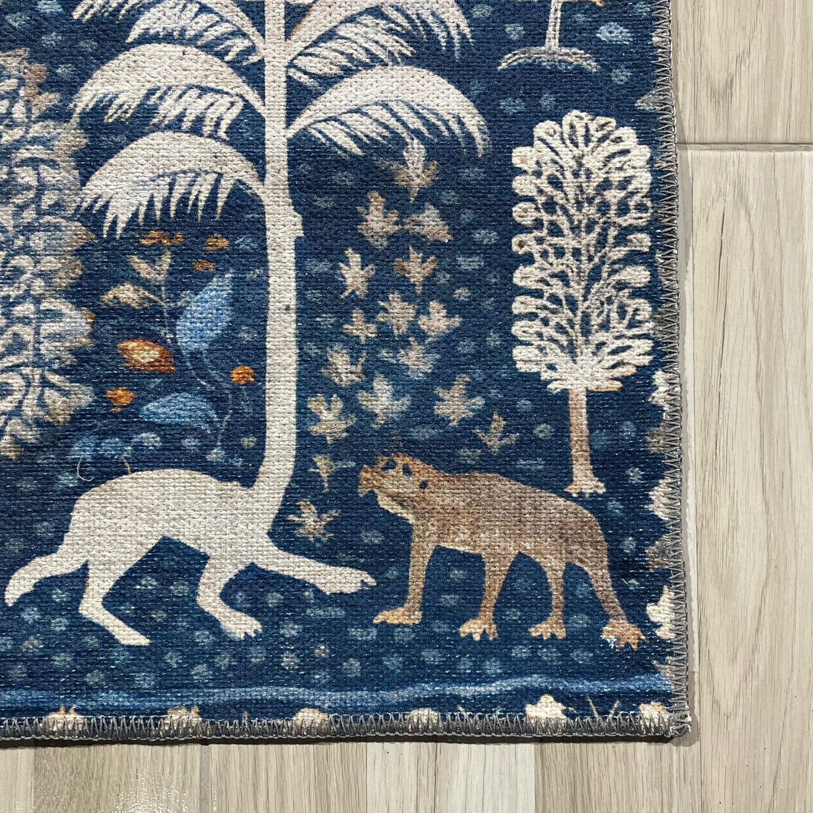 NH7005-T07-02 Tapis Ethnic Kilim — Navy