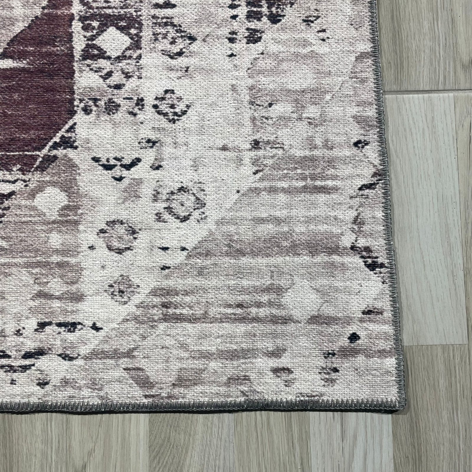 NH7010-T14-02 Tapis Ethnic Classic Vintage Milet — Brown