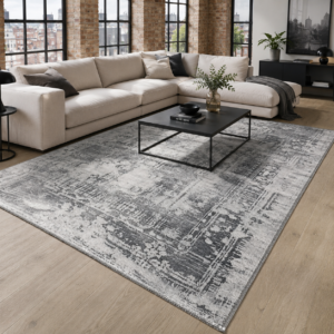 Tapis Vintage Halicarnasse — Silver