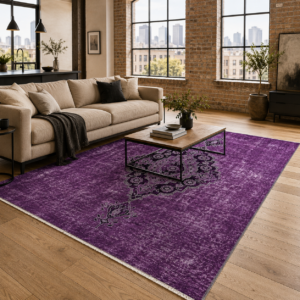 Tapis Ethnic Classic Vintage Aphrodisias — Purple