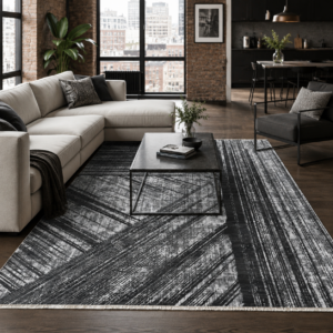 Tapis Modern Fethiye — Anthracite