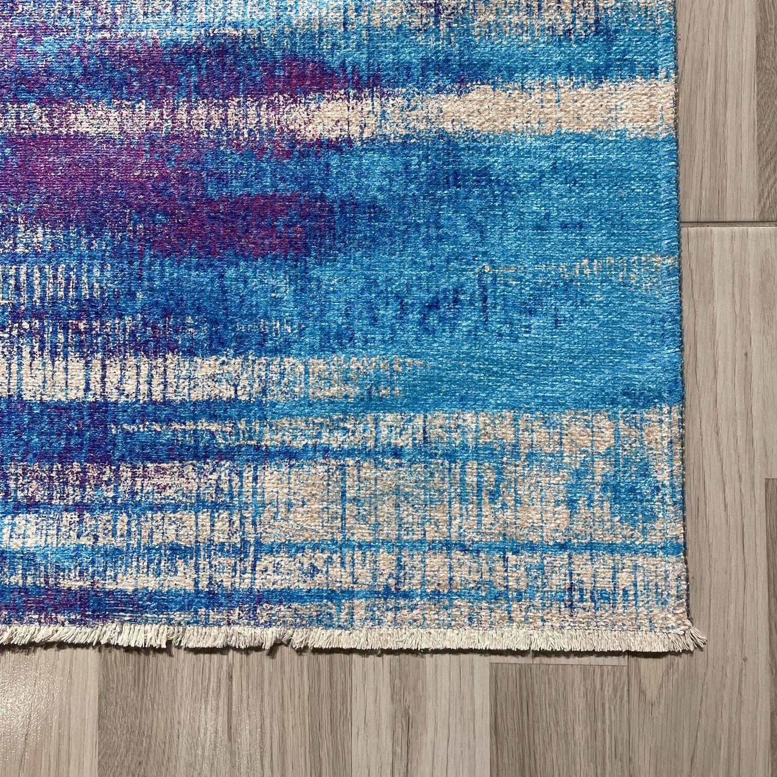 NH7042-167-02-02 Tapis Modern Kas — Purple & Navy