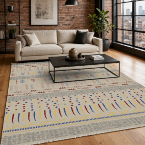 Tapis Ethnic Zelve — Brown