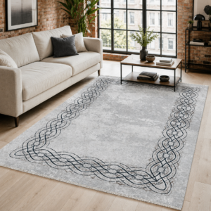 Tapis Modern Patara — Silver