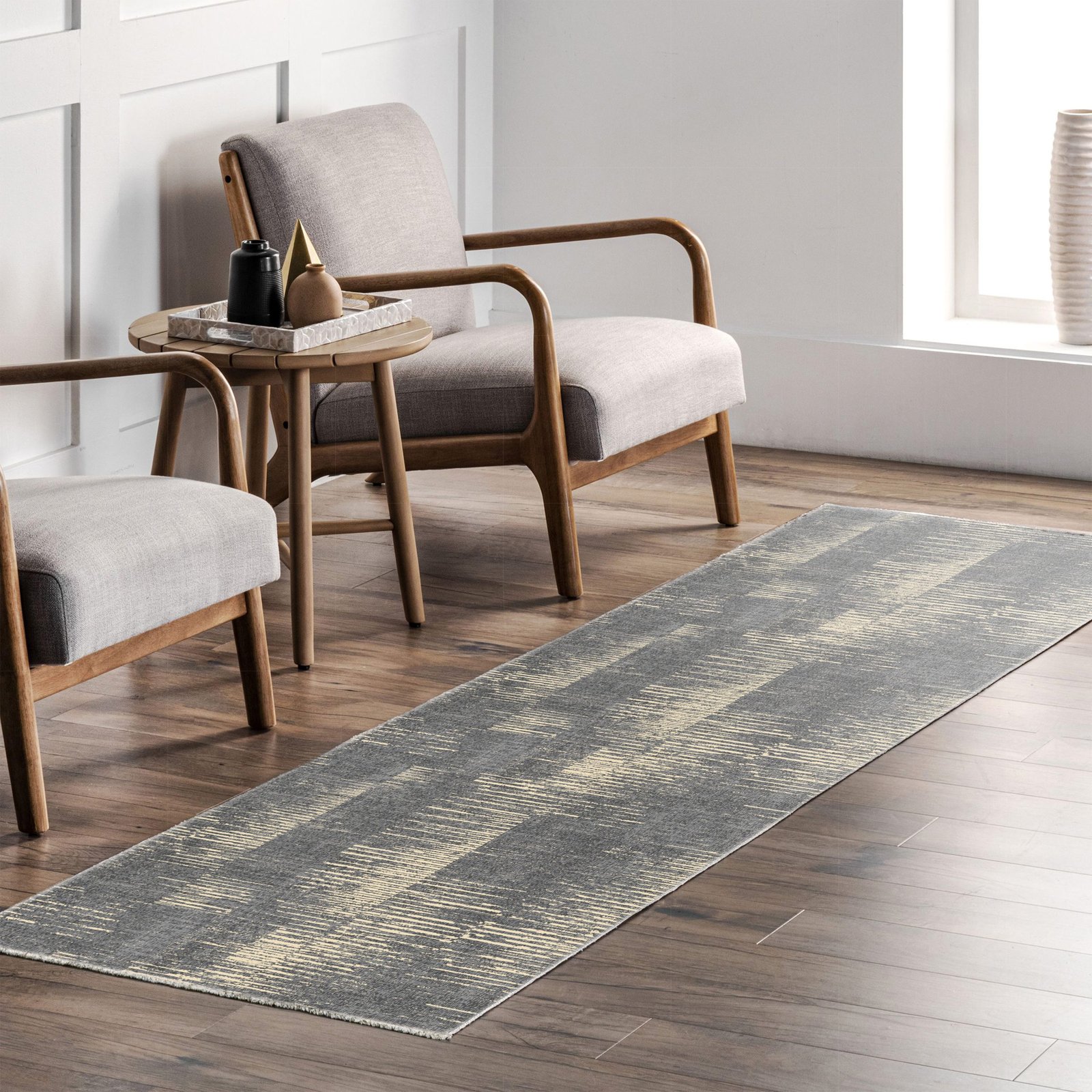 NH7079-1008-04 Tapis Modern Selcuk — Silver