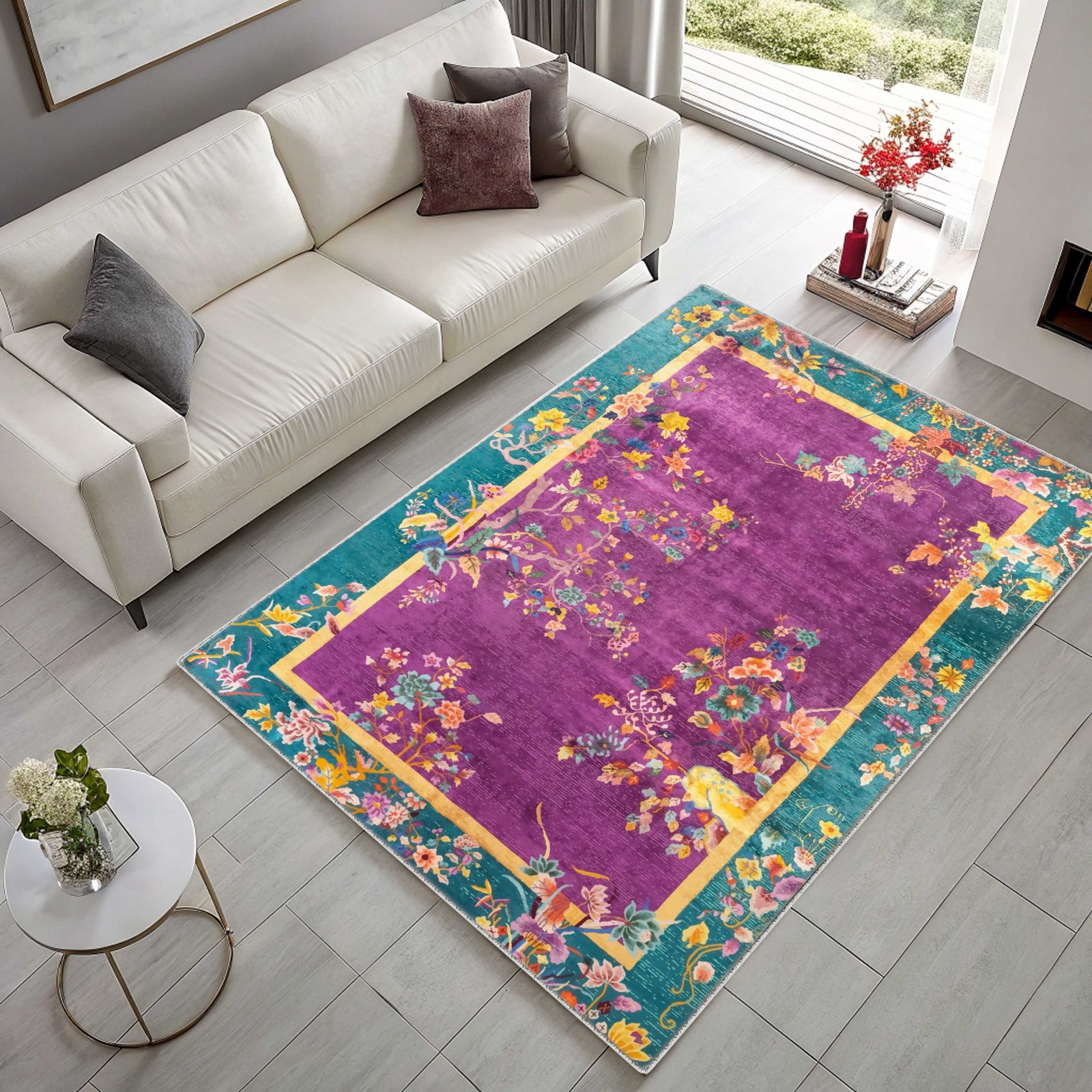 NH7115-DESIGN-02 Tapis Classic Sublime — Purple
