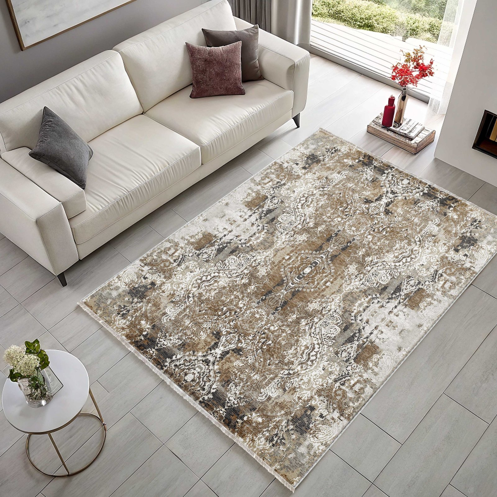 NH7132-31-01-02 Tapis Classic Vintage Anatolie 3 — Brown