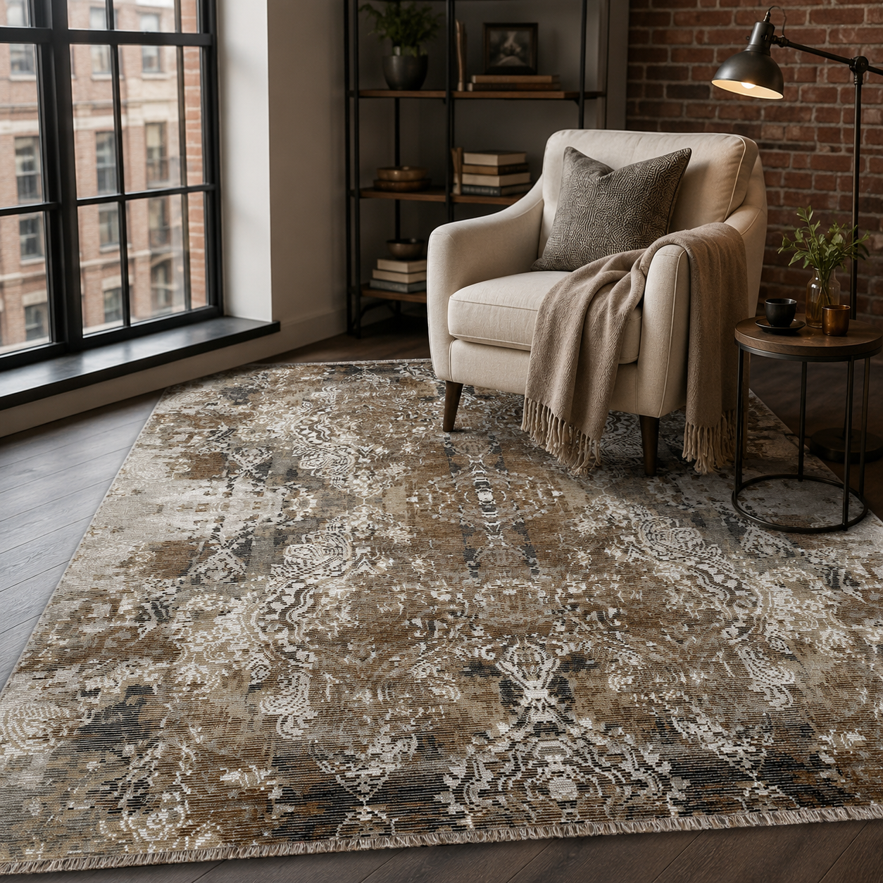 NH7132-31-01-03 Tapis Classic Vintage Anatolie 3 — Brown