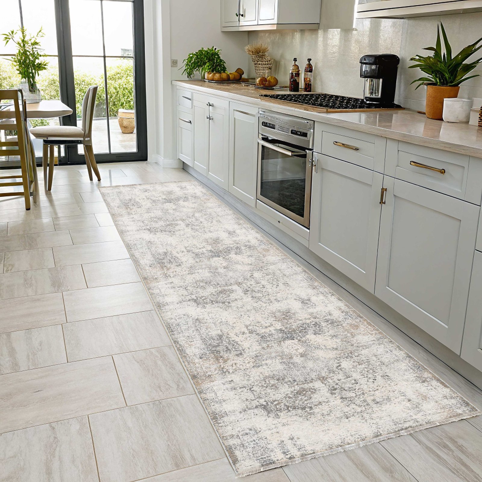 NH7134-190-01-04 Tapis Classic Vintage Éphèse 3 — White