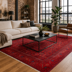 Tapis Ethnic Classic Vintage Patara 3 — Burgundy