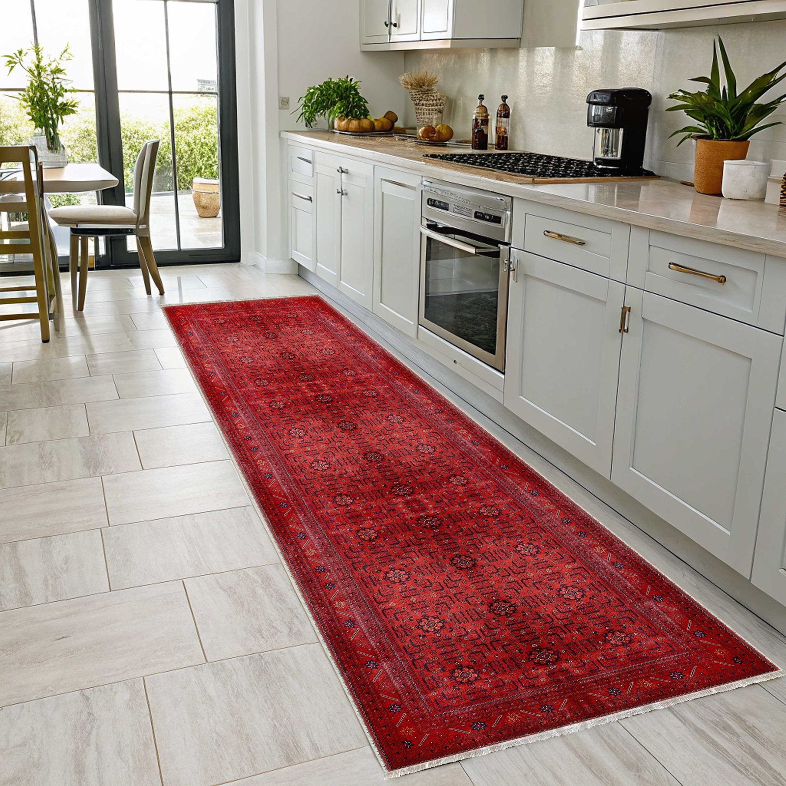 NH7143-3009-01-04 Tapis Ethnic Classic Vintage Patara 3 — Burgundy