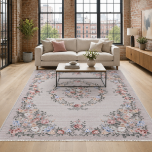 Tapis Ethnic Classic Vintage Aspendos 3 — White