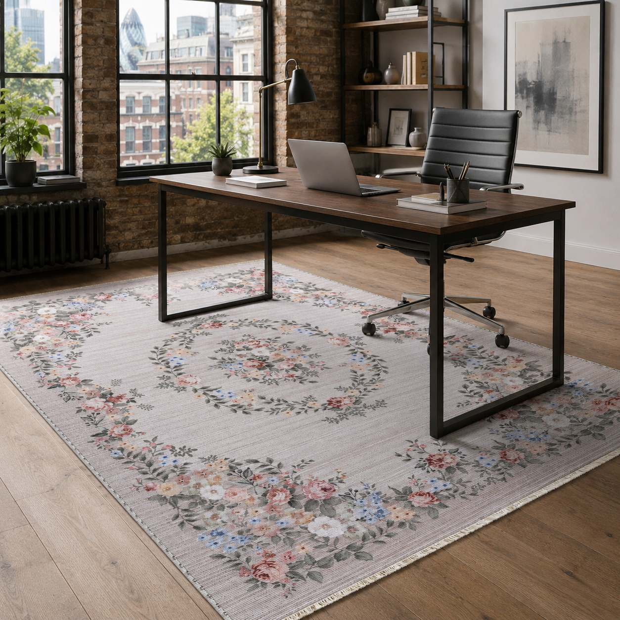 NH7145-3007-01-03 Tapis Ethnic Classic Vintage Aspendos 3 — White