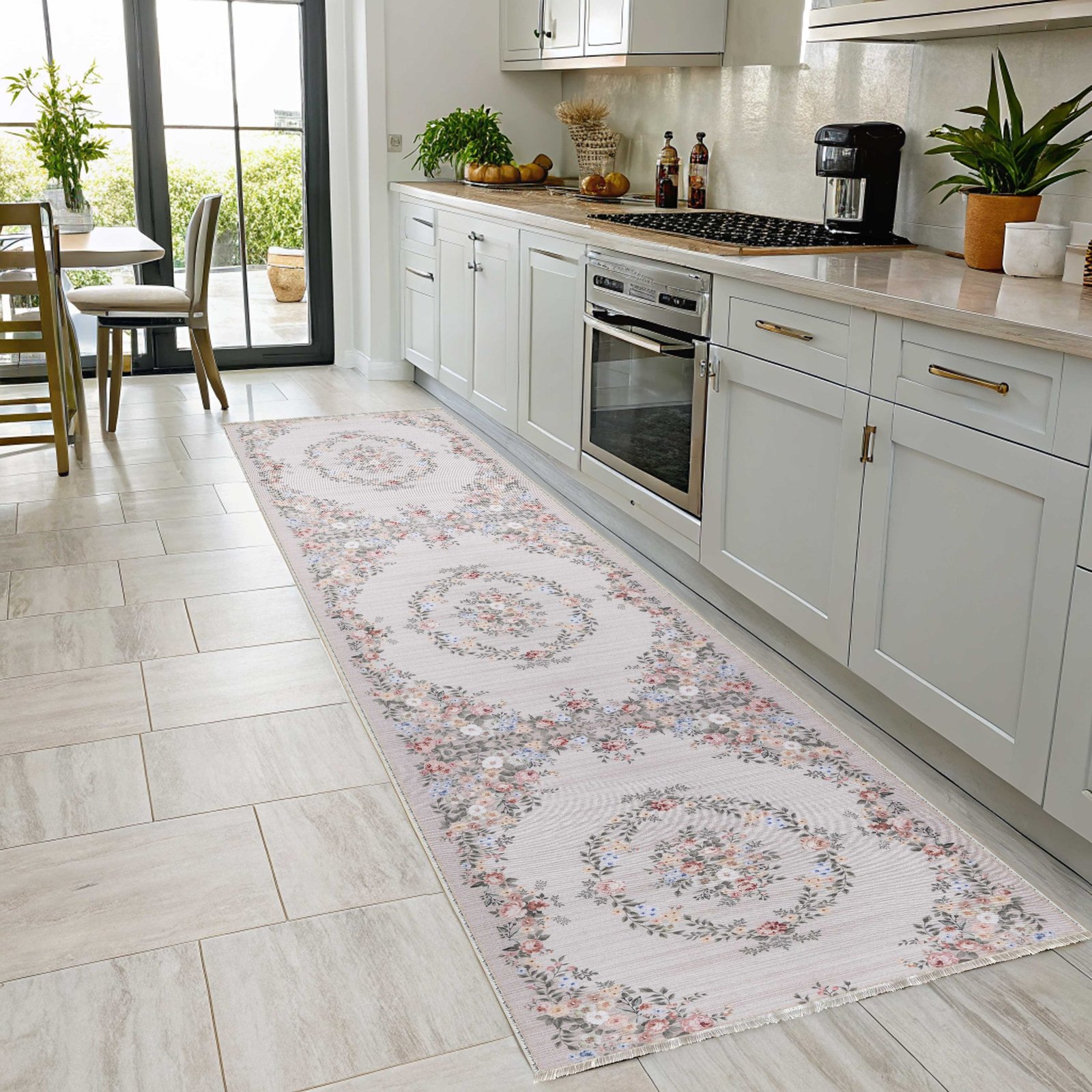 NH7145-3007-01-04 Tapis Ethnic Classic Vintage Aspendos 3 — White