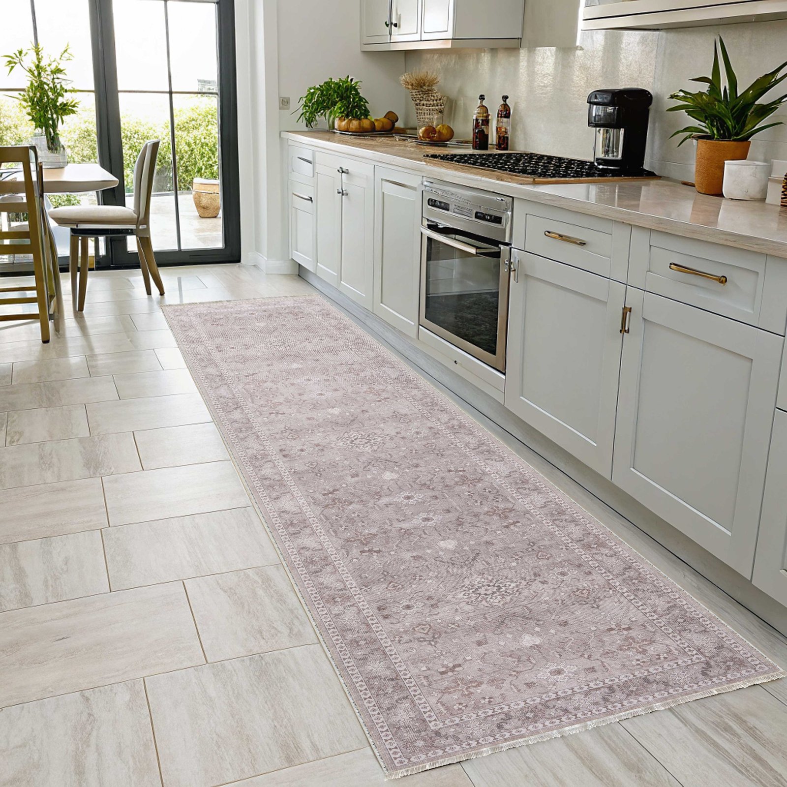 NH7148-3004-01-04 Tapis Ethnic Classic Vintage Termessos 3 — Silver
