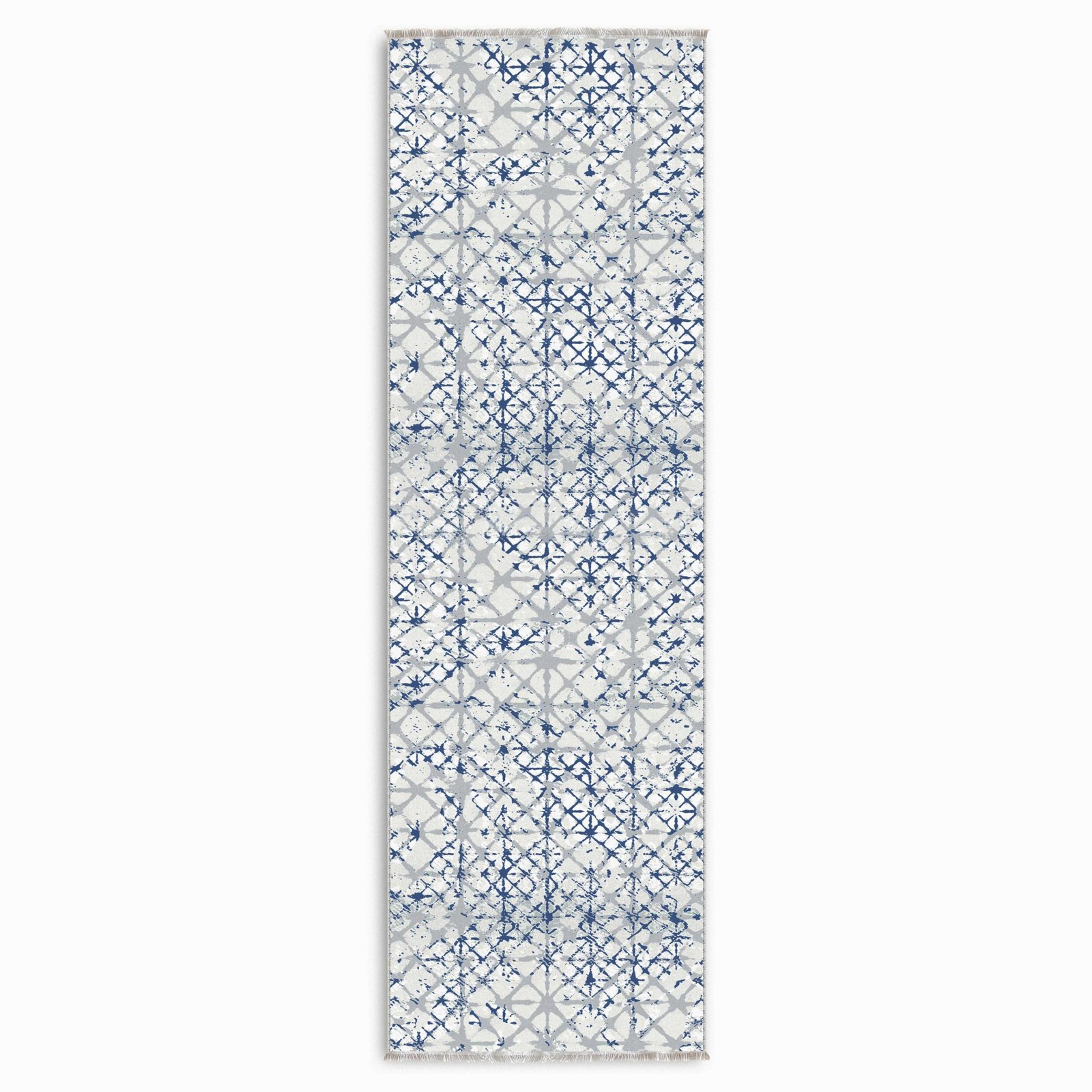 NH7159-1211-04 Tapis Geometric Modern Kitchen Cubik — Navy